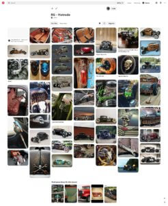 Pinterest Hotrod Moodboard