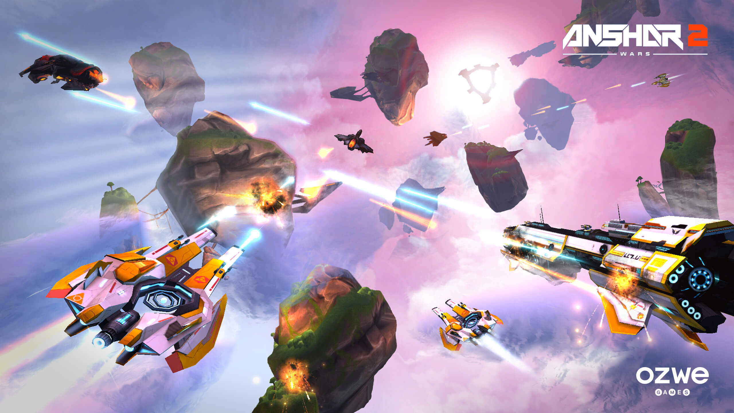 Anshar Wars 2 virtual reality space shooter - Play now! | OZWE Games